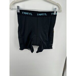 Trayl Cycling Black Bike Riding Padded Shorts Men's Size Small #L